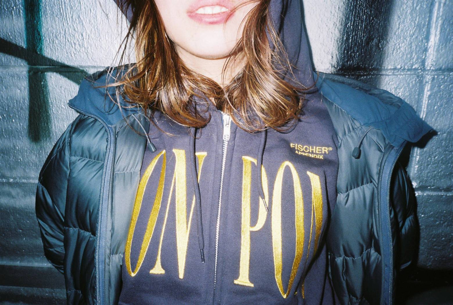 GOLDEN ARCH ZIP UP BY FISCHER APPENDIX