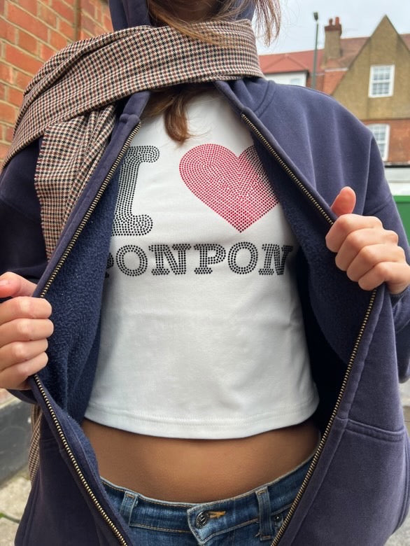 i <3 ponpon bb tee