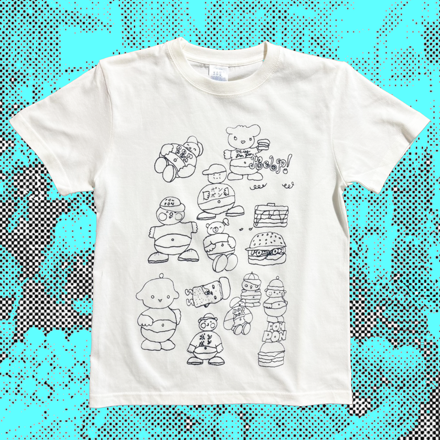 ayapon doodle tee